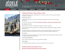 Tablet Screenshot of jedele.com